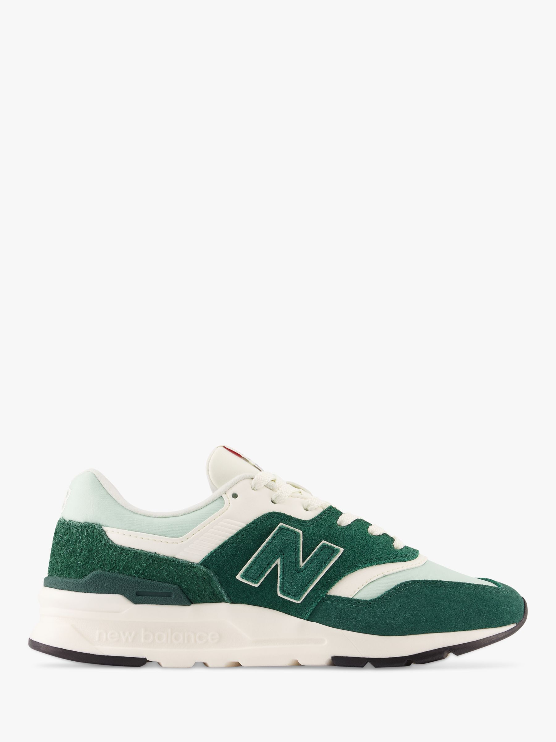 Balance 997H Suede Trainers, Green/Mint