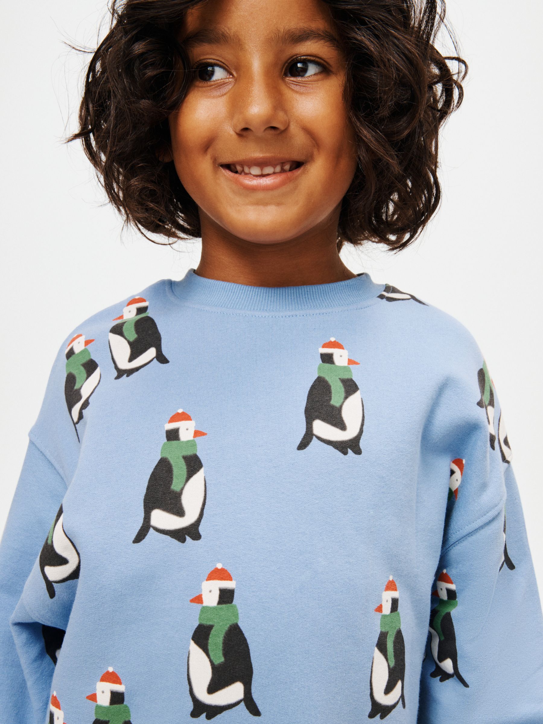 5 X Childrens & Adults Christmas Penguin Jumper / Sweater 