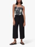 Whistles Imogen Fluid Cropped Trousers