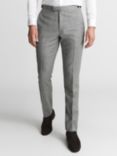 Reiss Buxley Wool Suit Trousers, Grey