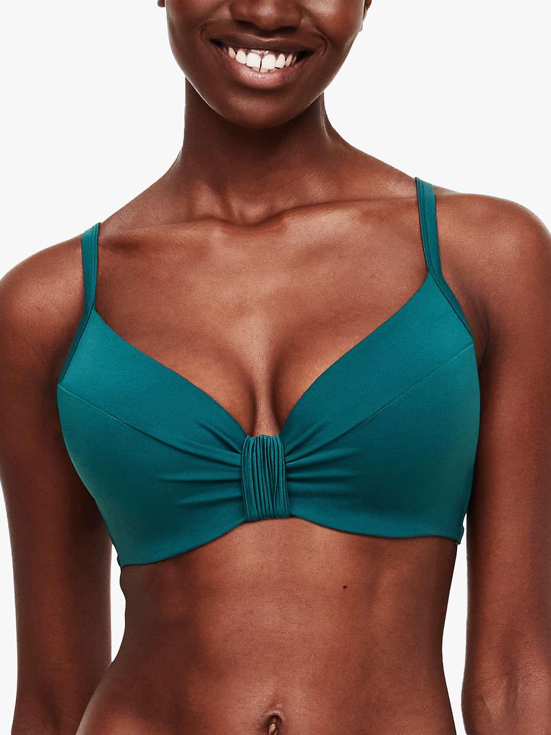 Buy Femilet Arizona Underwired Bikini Top, Emerald Green Online at johnlewis.com