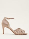 Phase Eight Metallic Strappy Sandals, Gold