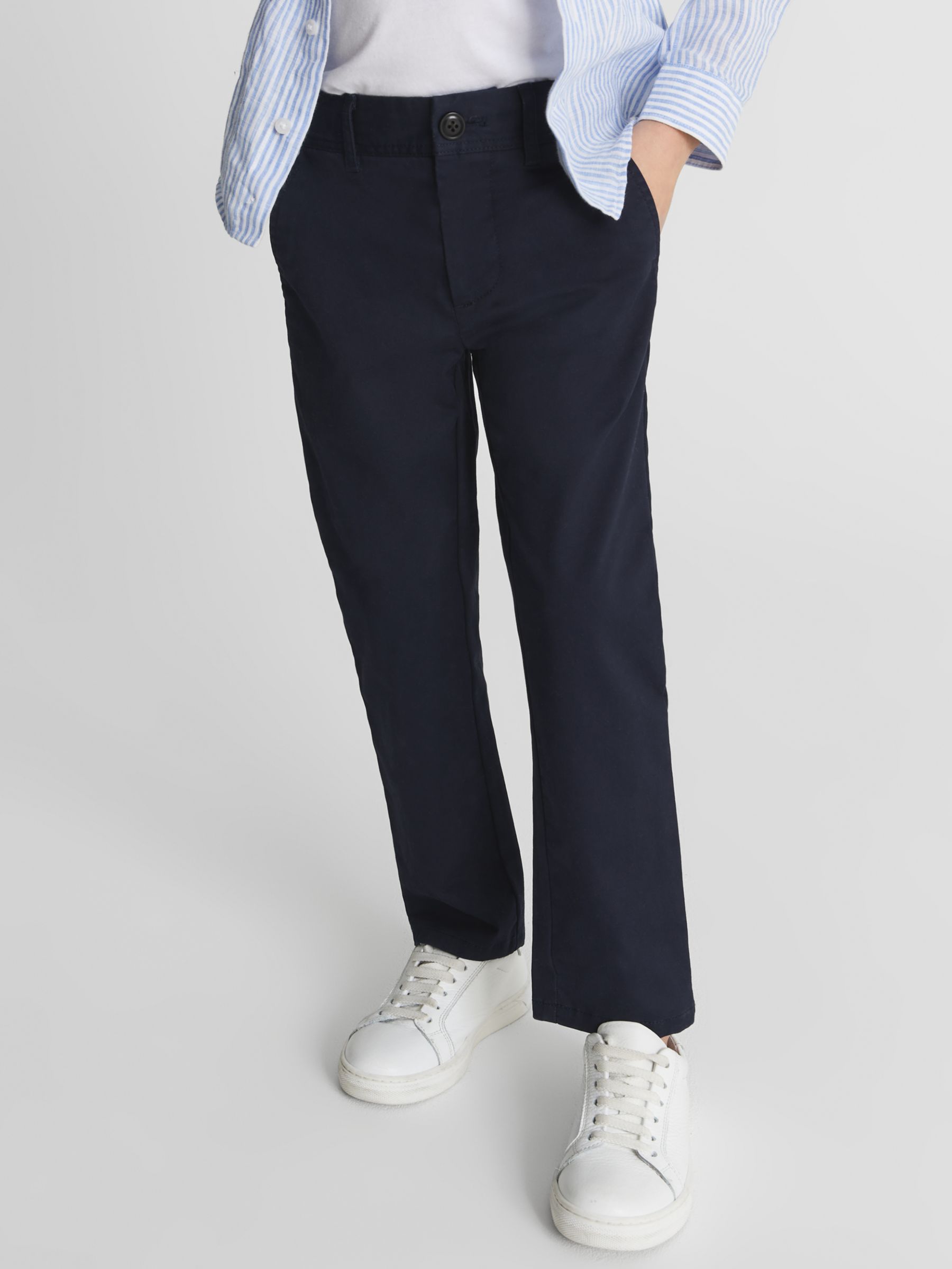 Buy Reiss Kids' Pitch Slim Fit Chino Trousers Online at johnlewis.com