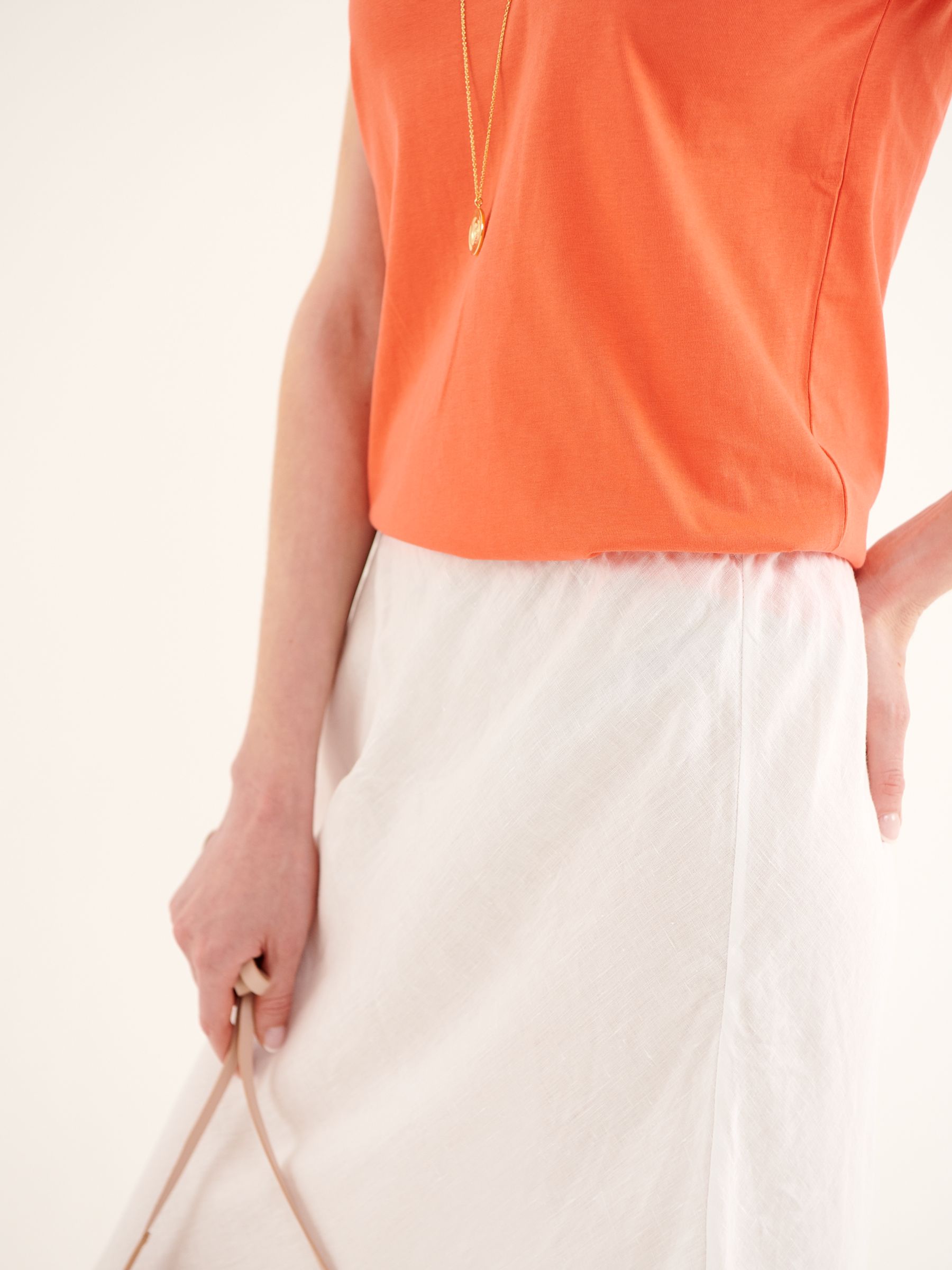Buy NRBY Tabby Linen Skirt Online at johnlewis.com