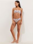 Albaray Checquerboard Print Bandeau Bikini Top, Multi