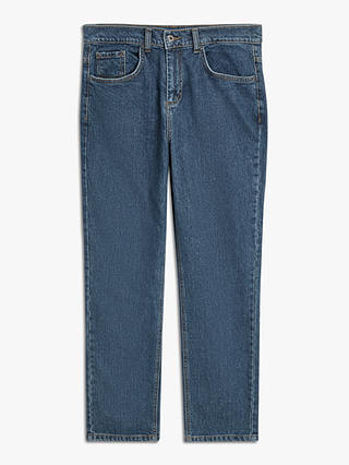 John Lewis ANYDAY Straight Fit Denim Jeans, Mid Wash