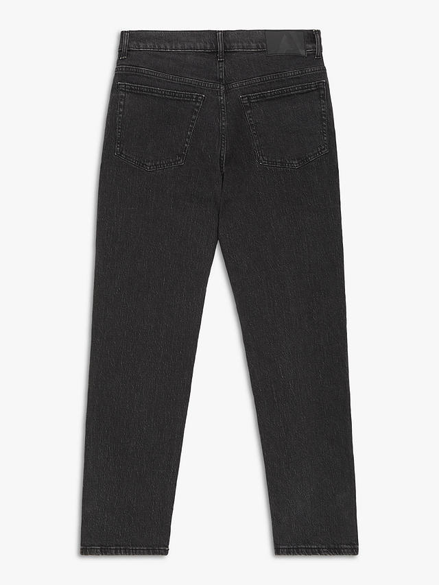 John Lewis ANYDAY Straight Fit Denim Jeans, Black