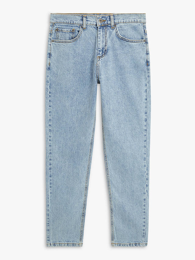John Lewis ANYDAY Slim Fit Denim Jeans, Stone Wash