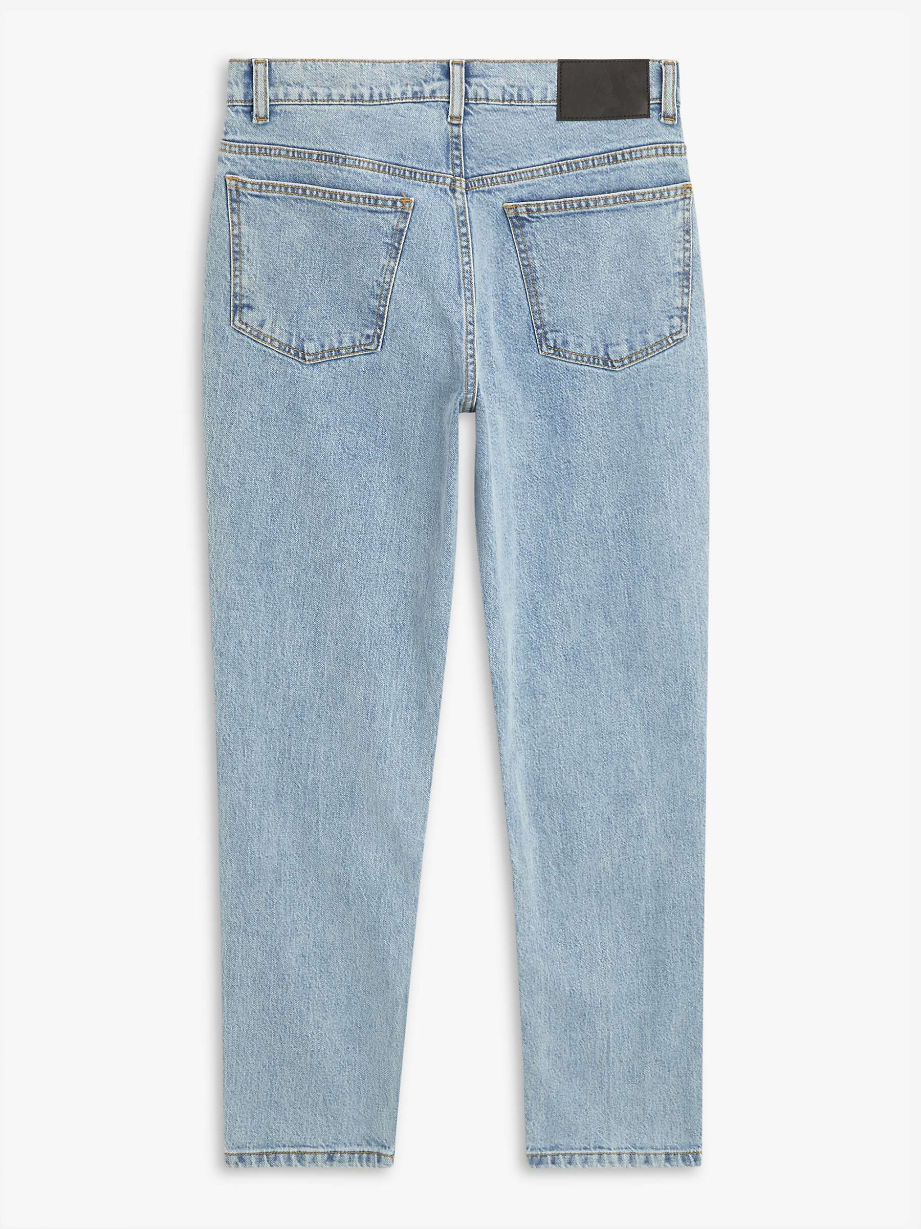 Buy John Lewis ANYDAY Slim Fit Denim Jeans, Stone Wash Online at johnlewis.com