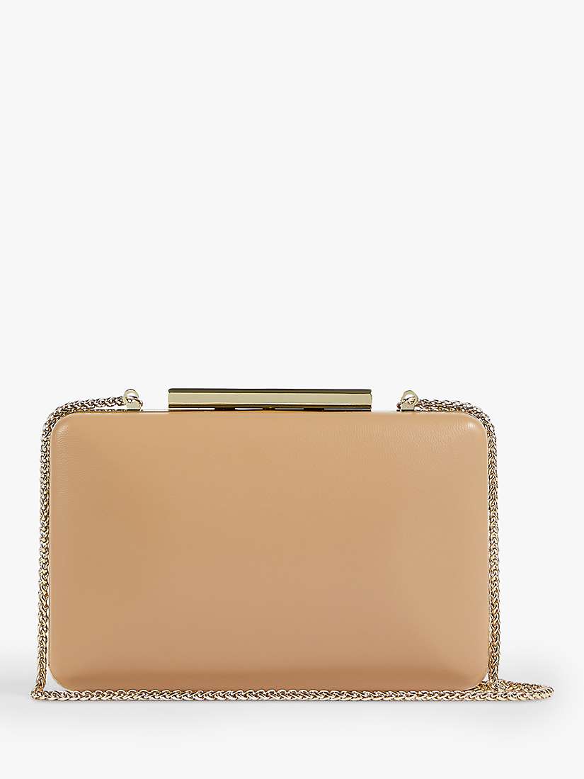 Buy L.K.Bennett Dotty Leather Clutch Bag, Trench Online at johnlewis.com