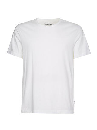 Calvin Klein Smooth Cotton T-Shirt, Bright White