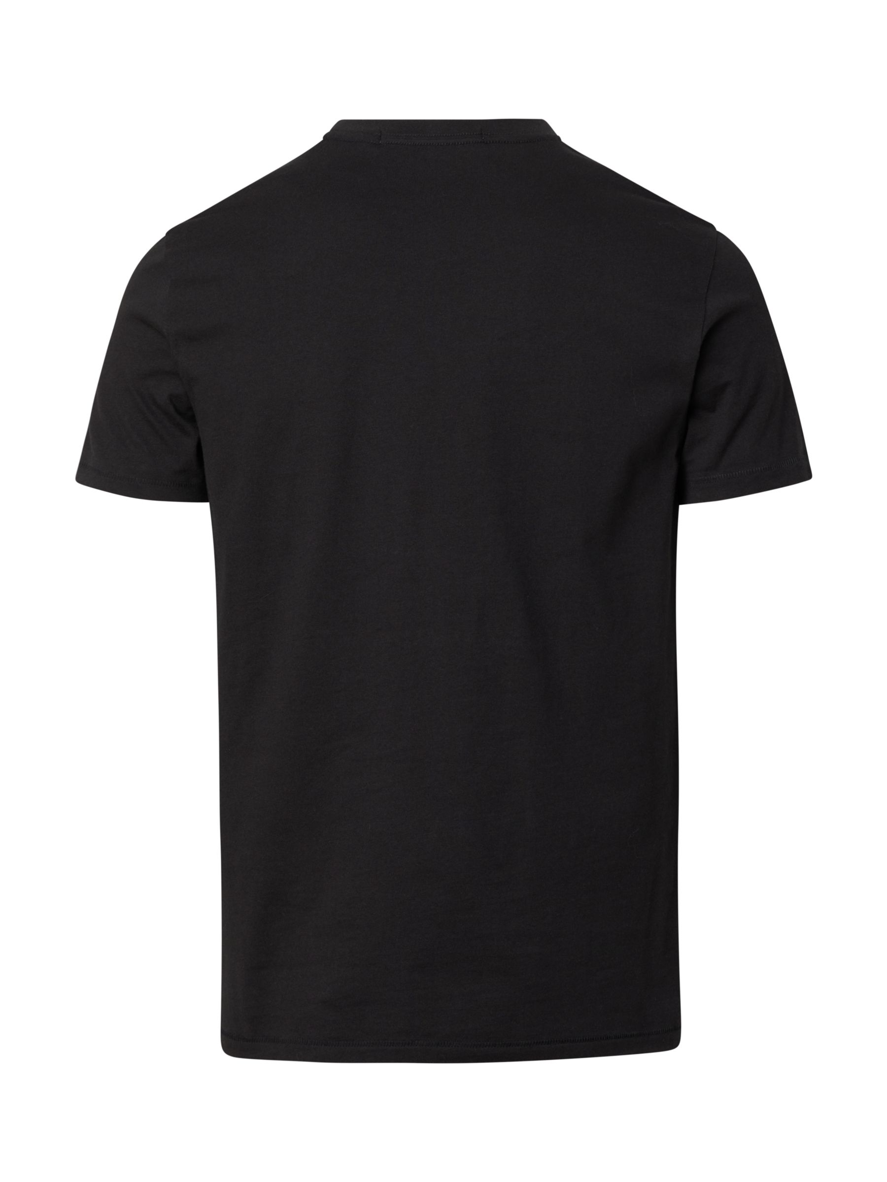 Calvin Klein Monogram Logo T Shirt Ck Black 