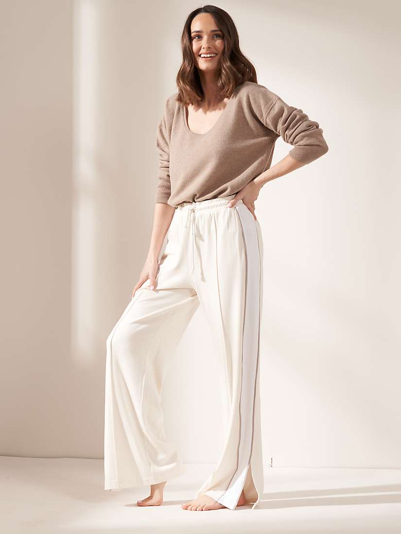 Buy Truly Side Stripe Wide Leg Joggers Online at johnlewis.com
