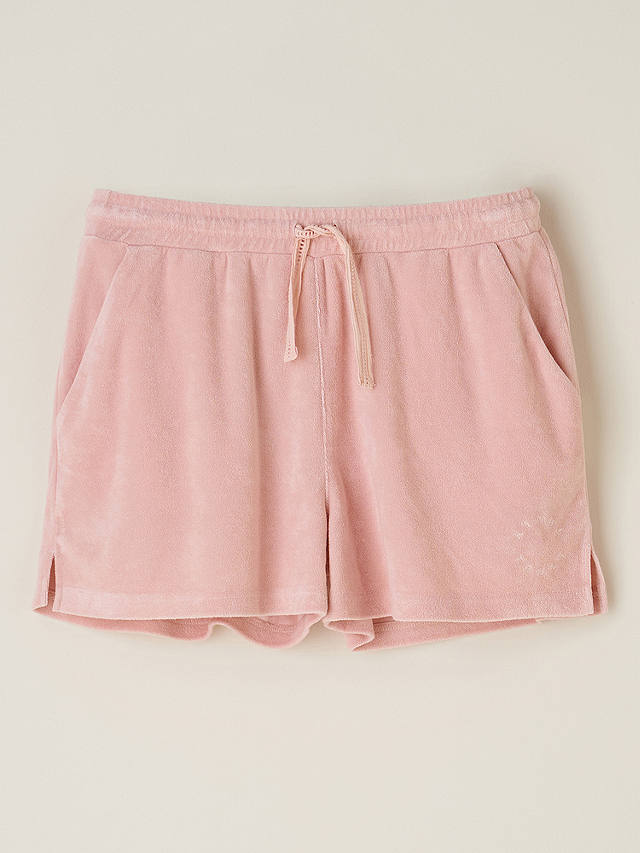 Truly Terry Shorts, Blush