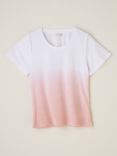 Truly Ombre Terry T-Shirt, Blush
