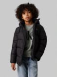 Calvin Klein Jeans Kids' Essential Down Puffer Jacket, CK Black, Ck Black