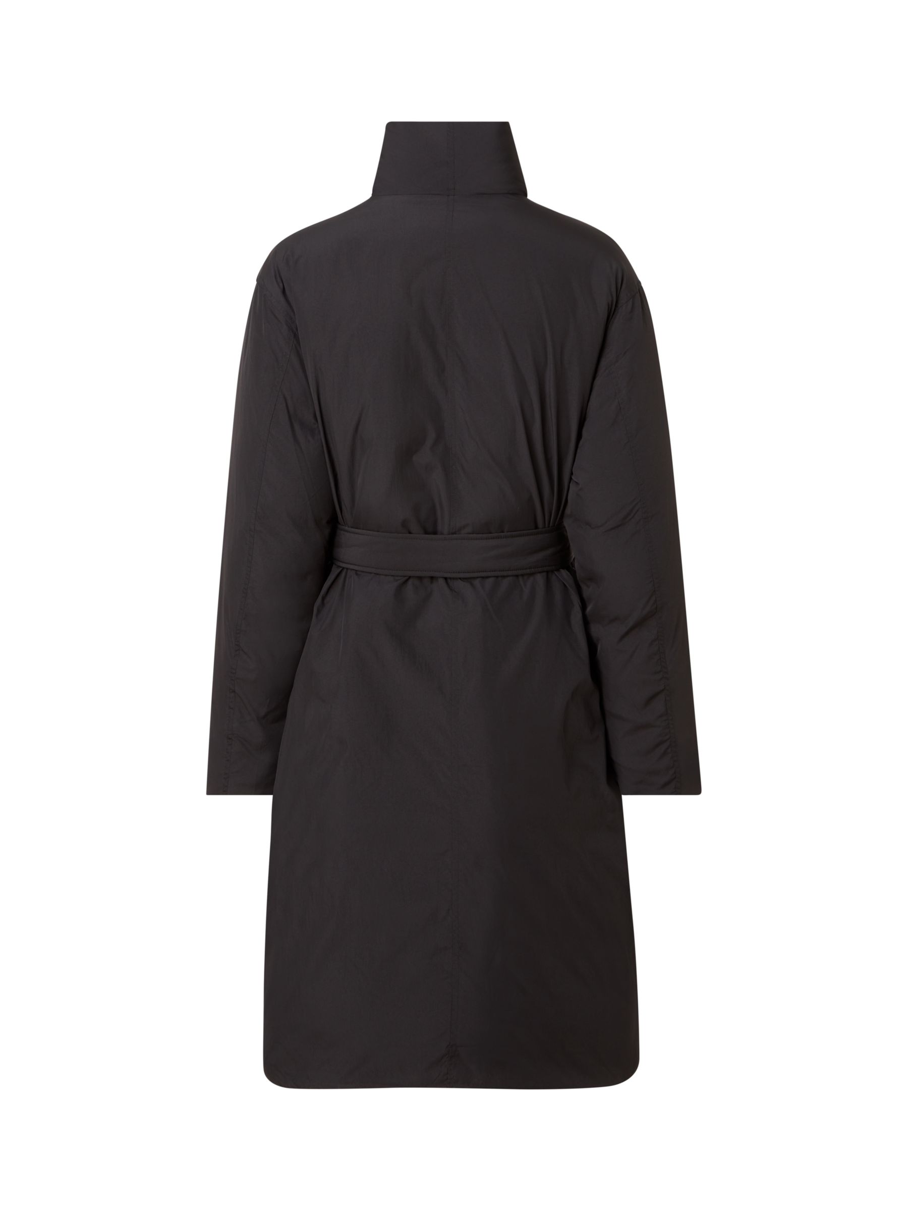 Calvin Klein Recycled Down Wrap Coat, Black, XS