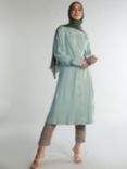 Aab Tasveer Midi Shirt Dress, Mint