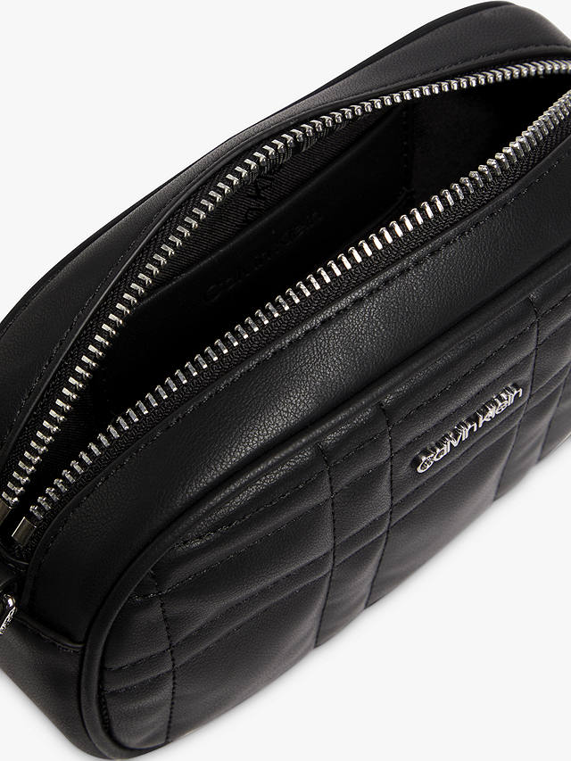 Calvin Klein Touch Quilted Camera Bag, CK Black