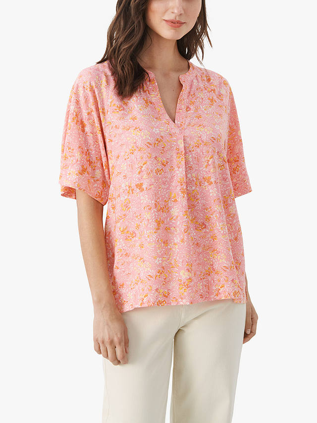 Part Two Petina Ditsy Floral Print Blouse, Peony Paint