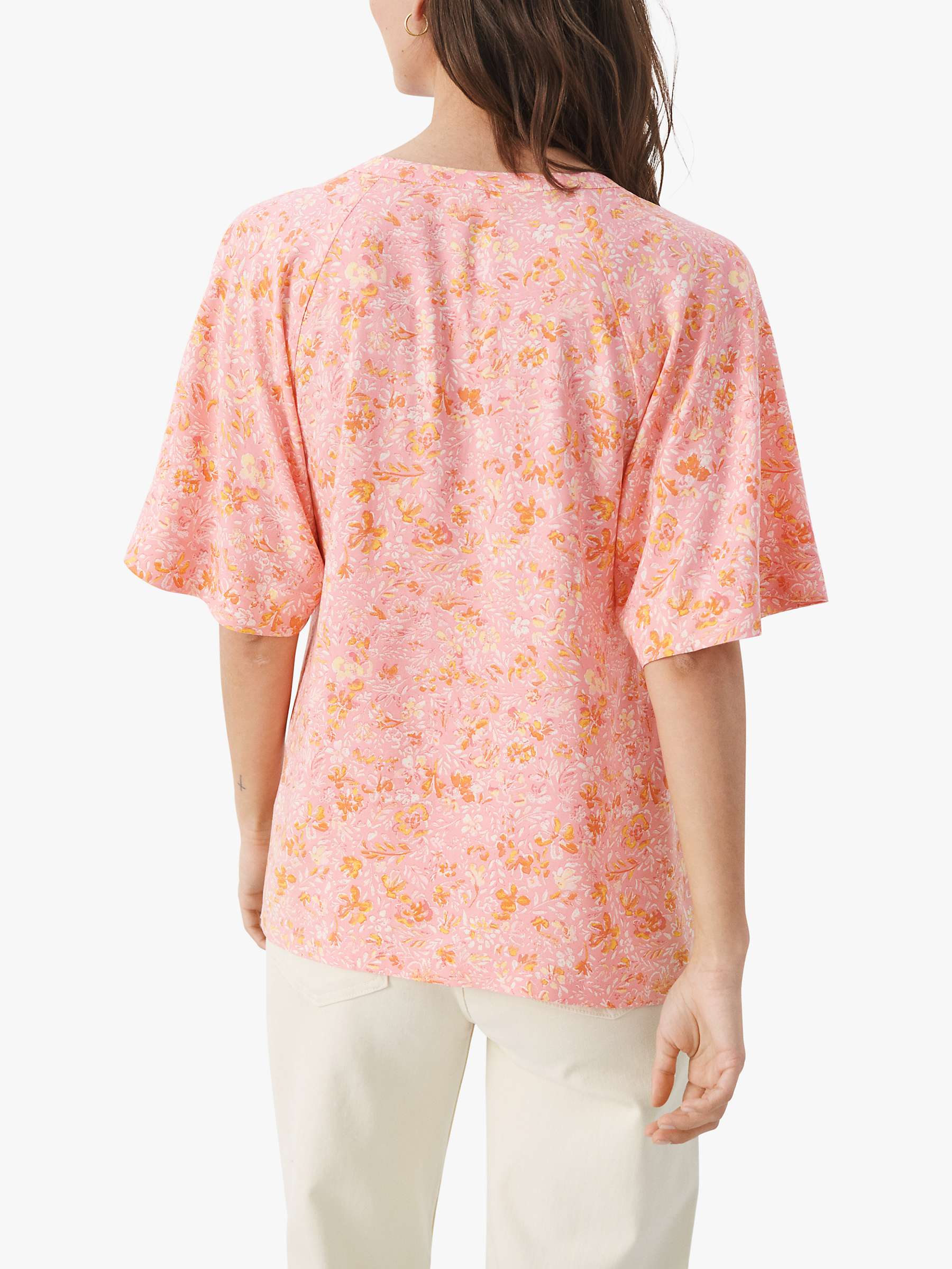 Buy Part Two Petina Ditsy Floral Print Blouse, Peony Paint Online at johnlewis.com