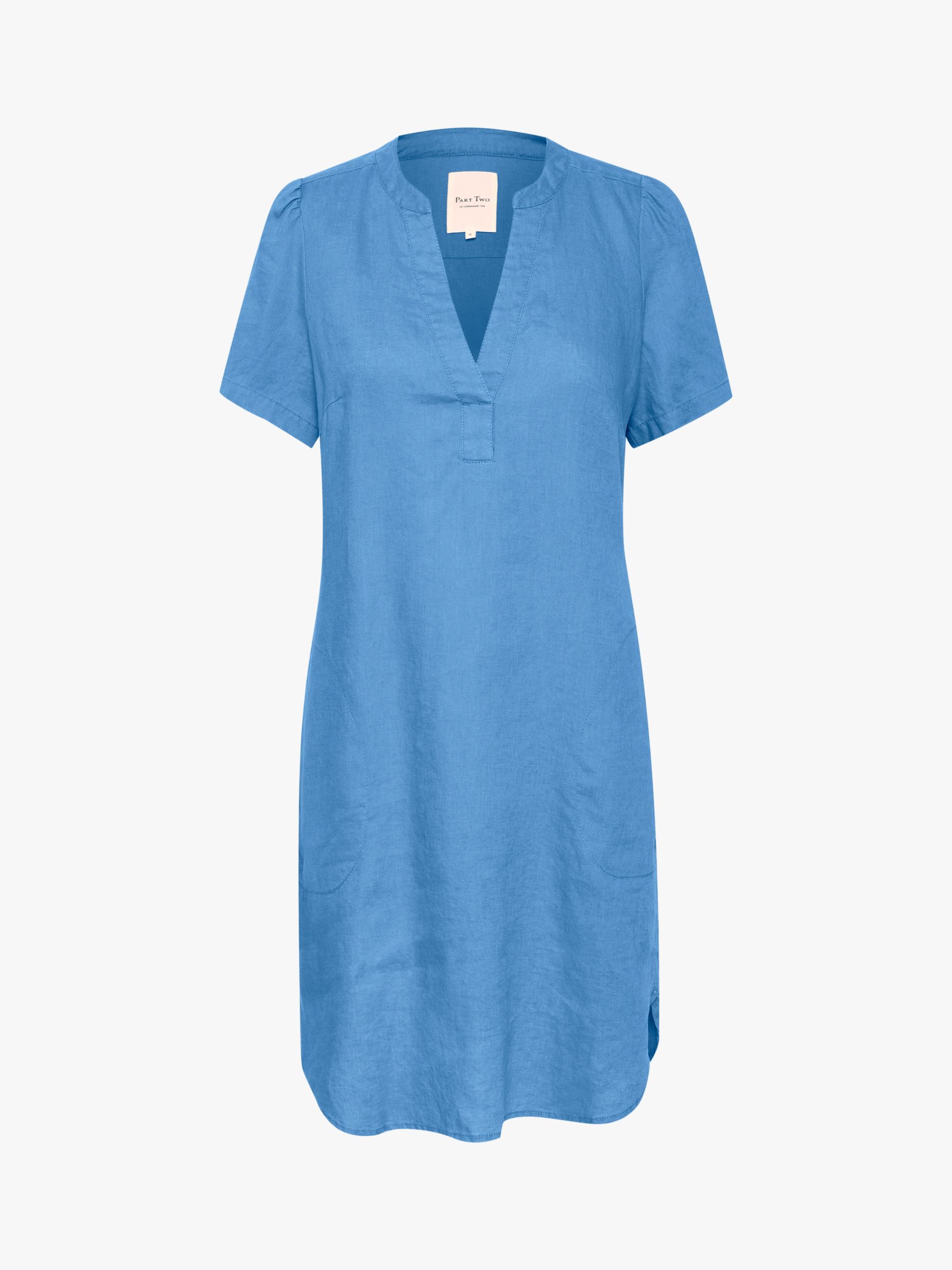 Part Two Aminase Linen Dress, Riviera at John Lewis & Partners