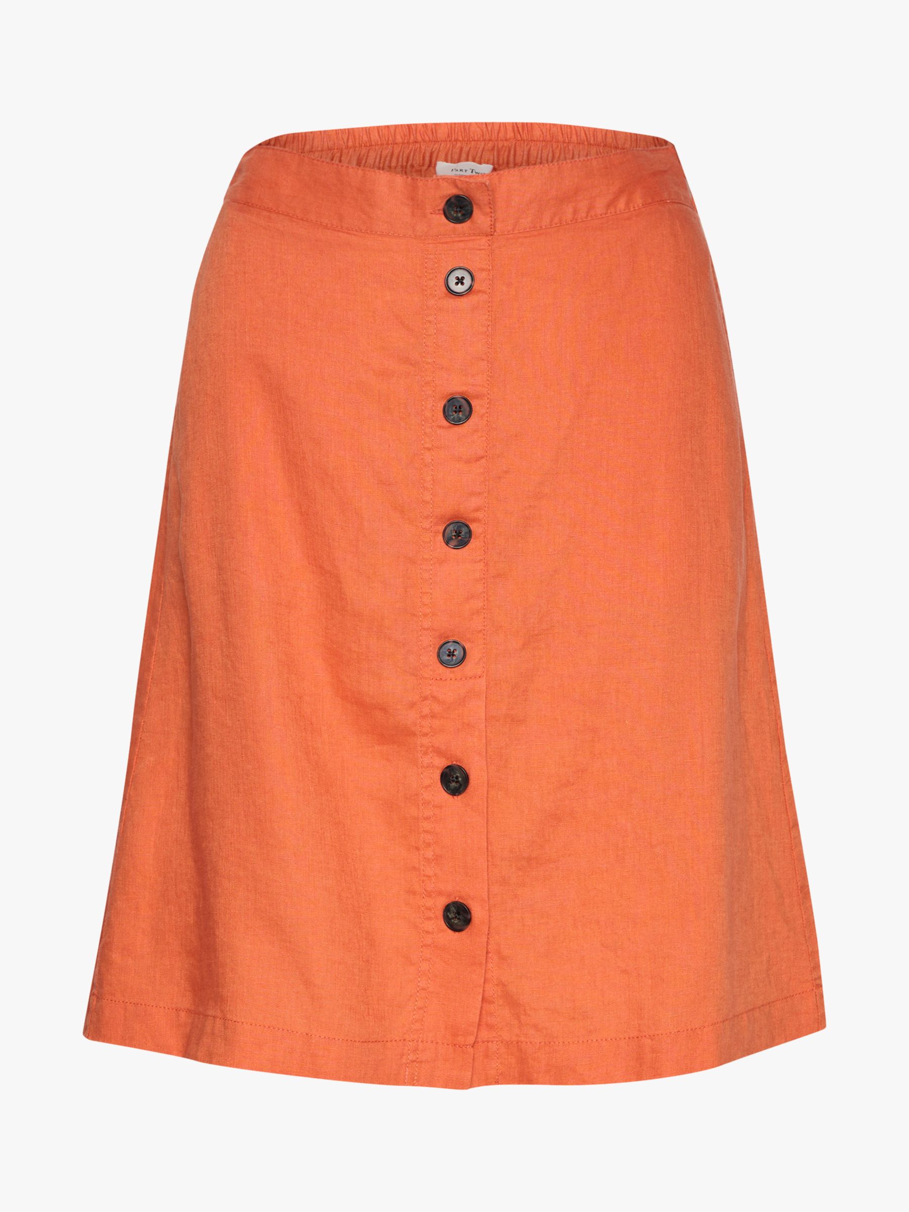 Buy Part Two Palina Linen Skirt Online at johnlewis.com
