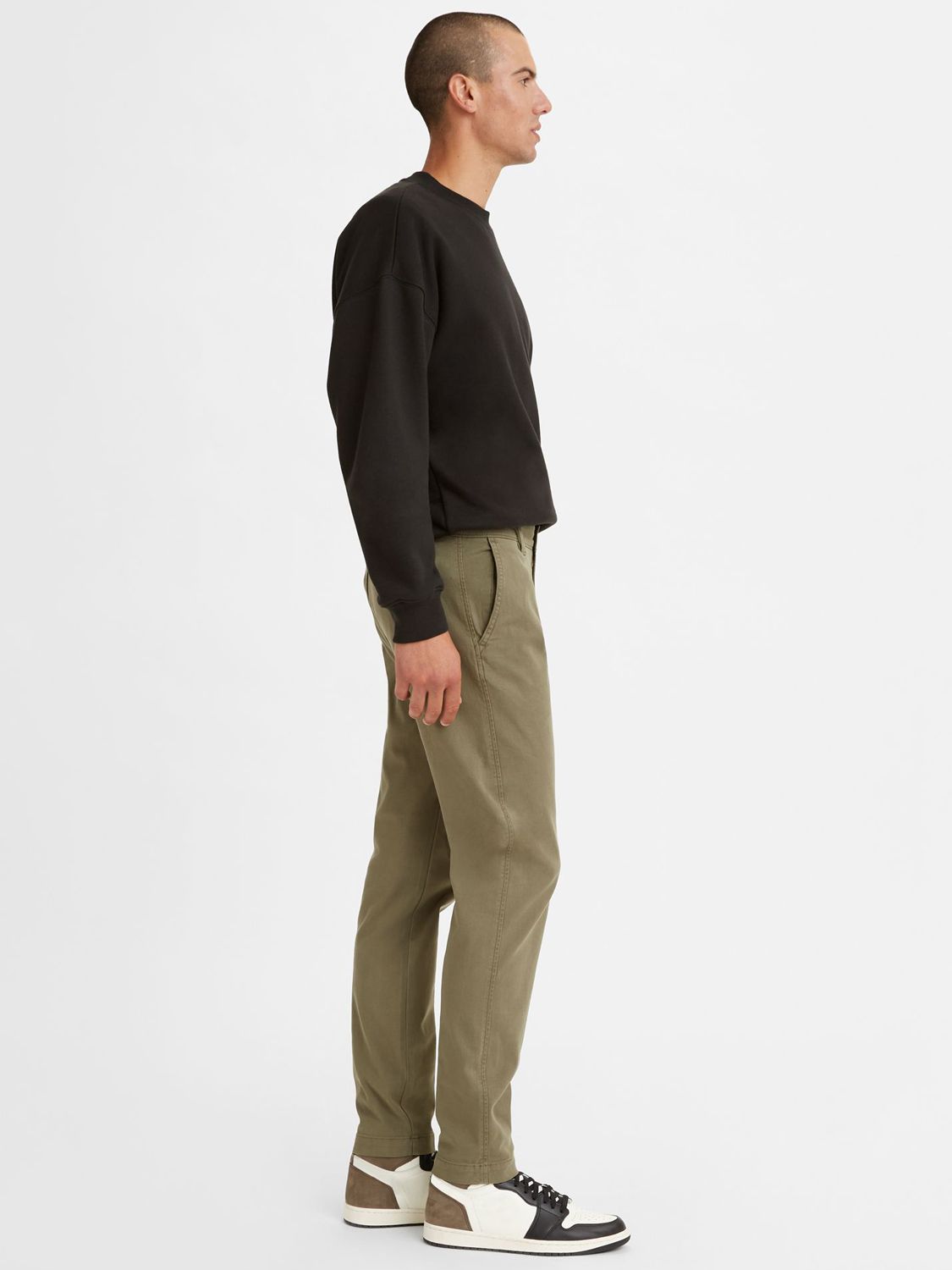 Levi's Regular Fit Chinos, Bunker Olive at John Lewis & Partners