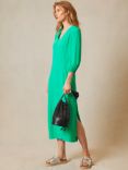 Mint Velvet V-Neck Maxi Dress, Green