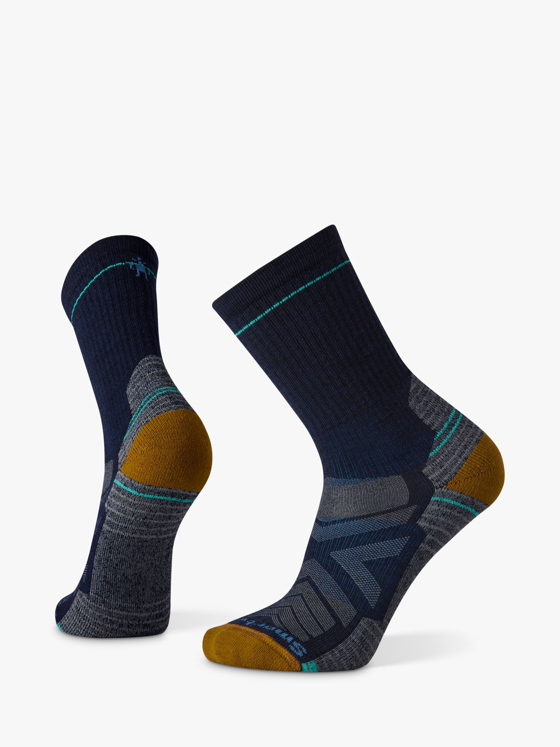 Buy SmartWool Hike Wool Blend Light Cushion Low Crew Socks, Deep Navy Online at johnlewis.com