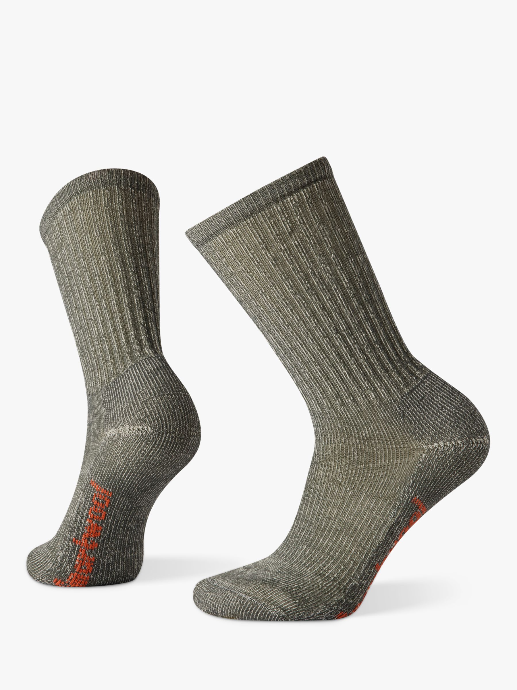 SmartWool Hike Classic Edition Light Cushion Crew Socks, Medium Grey, 2-4.5