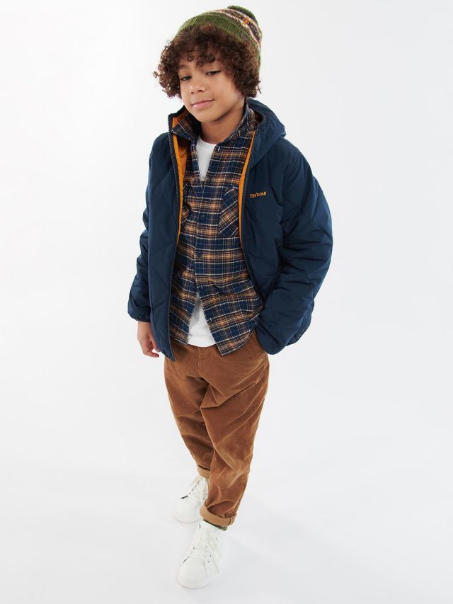 Barbour international store kids Blue