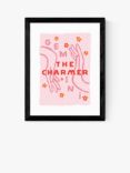 EAST END PRINTS Sophie Ward 'Gemini The Charmer' Framed Print