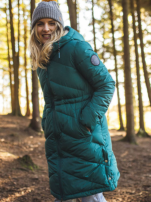 Passenger Kinsey Quilted Coat, Storm Green