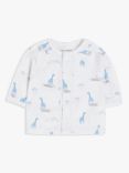 John Lewis Premature Baby GOTS Organic Cotton Giraffe Print Jacket