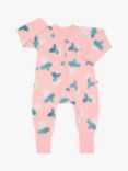 Bonds Baby Sweet Daisy Long Sleeve Sleepsuits, Pink