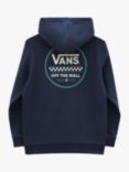 Vans Kids' Stacton Back Logo Hoodie, Dress Blues