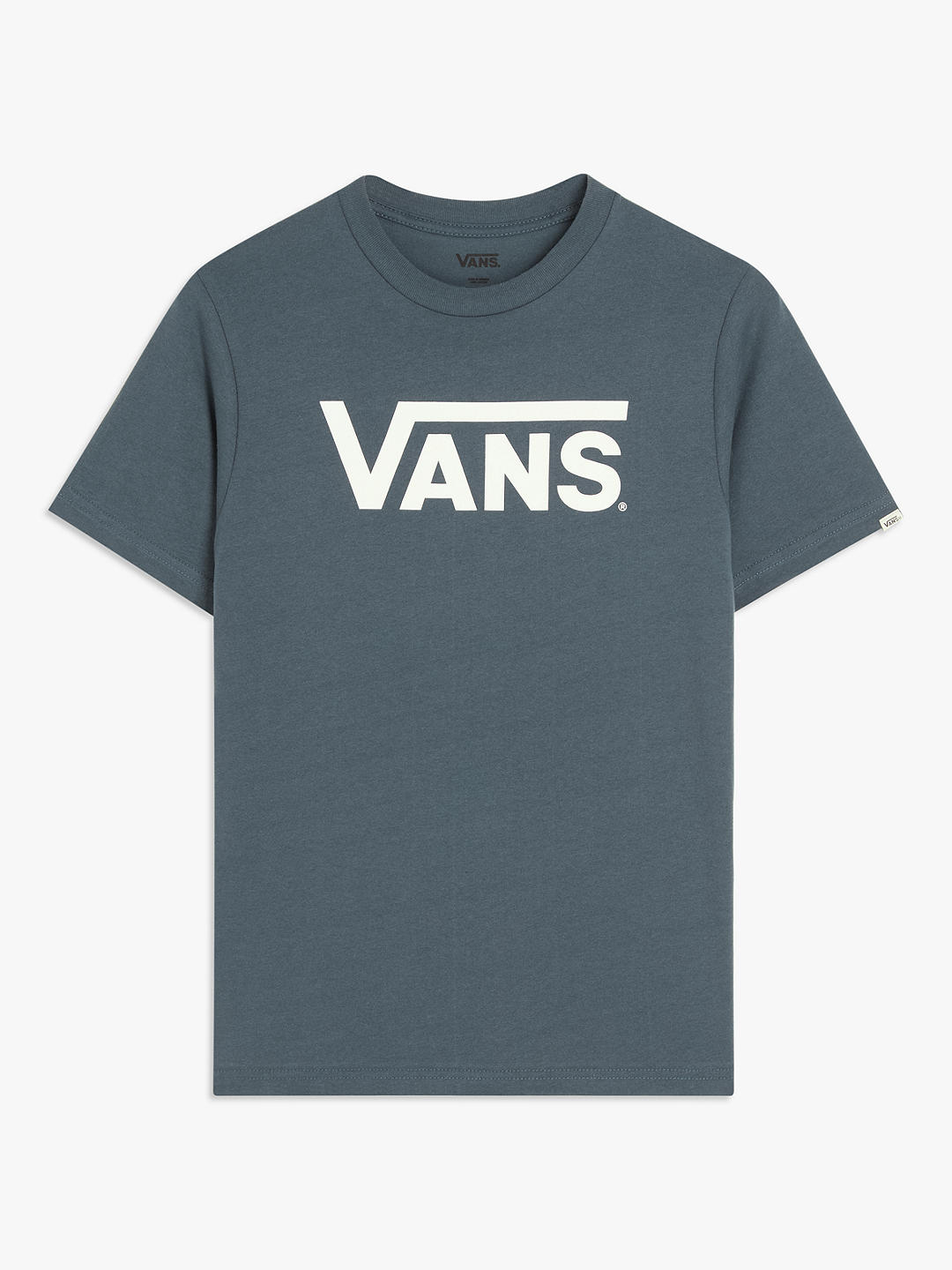 Vans Kids' Classic Flying V Logo Short Sleeve T-Shirt, Indigo