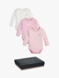 Tommy Hilfiger Baby Bodysuits Gift Set, Pack of 3