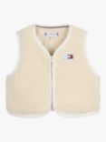 Tommy Hilfiger Baby Sherpa Gilet, Ancient White