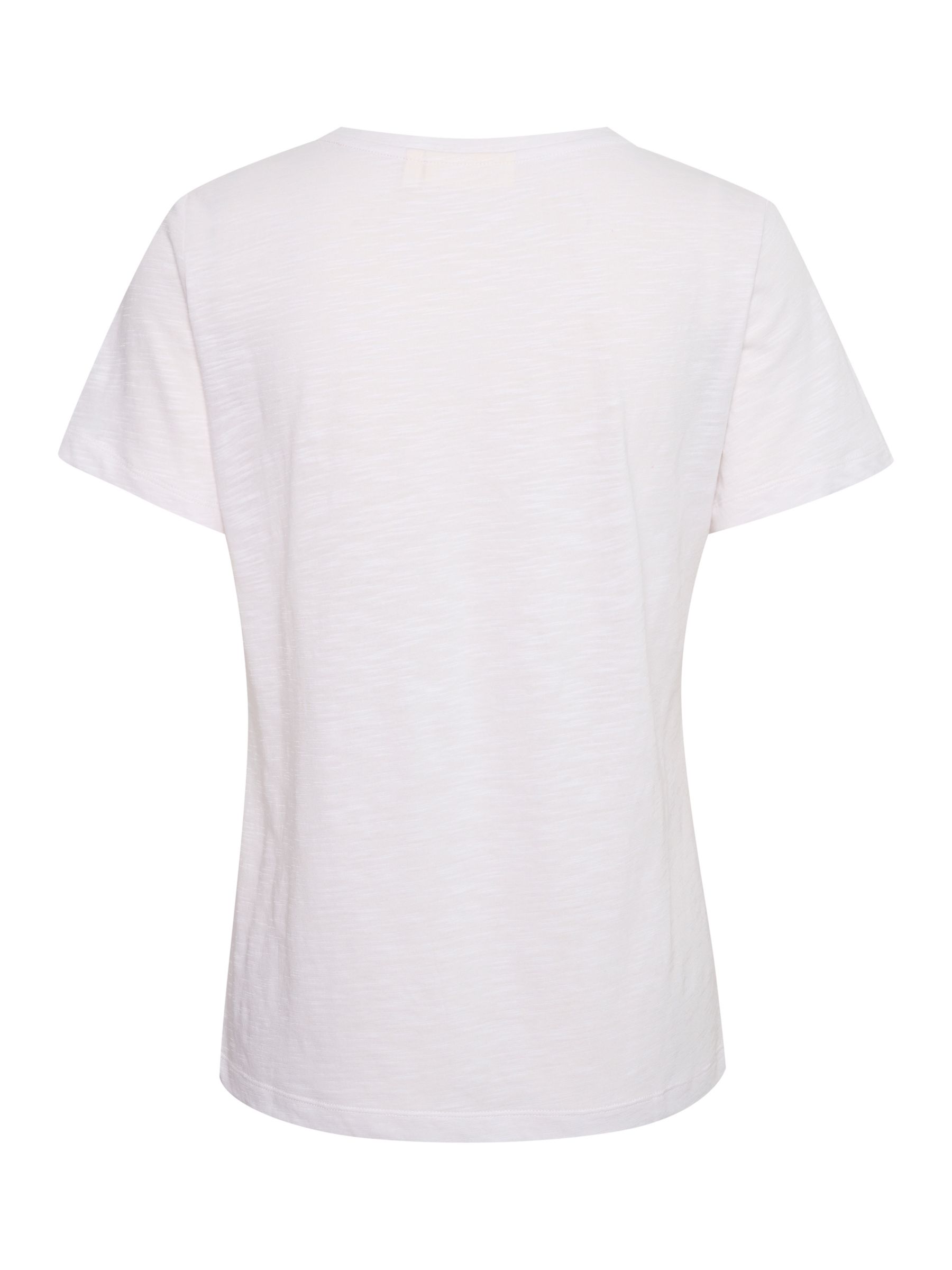 InWear Alma Plain T-Shirt, Pure White at John Lewis & Partners