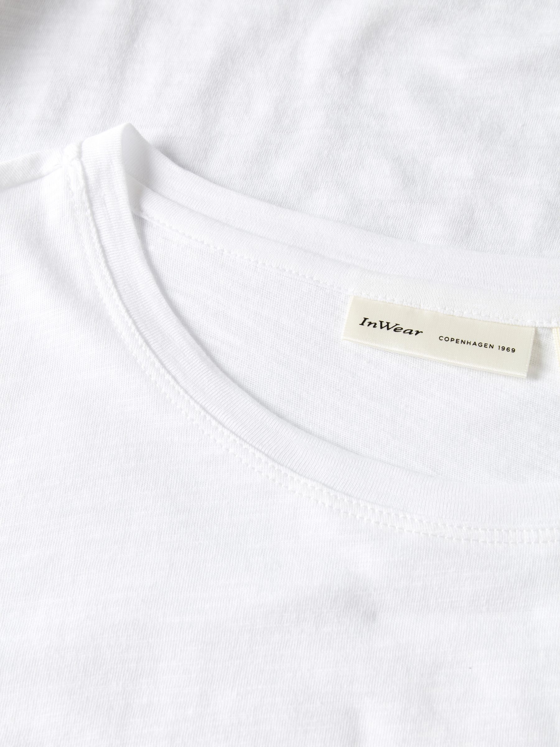 InWear Alma Plain T-Shirt, Pure White