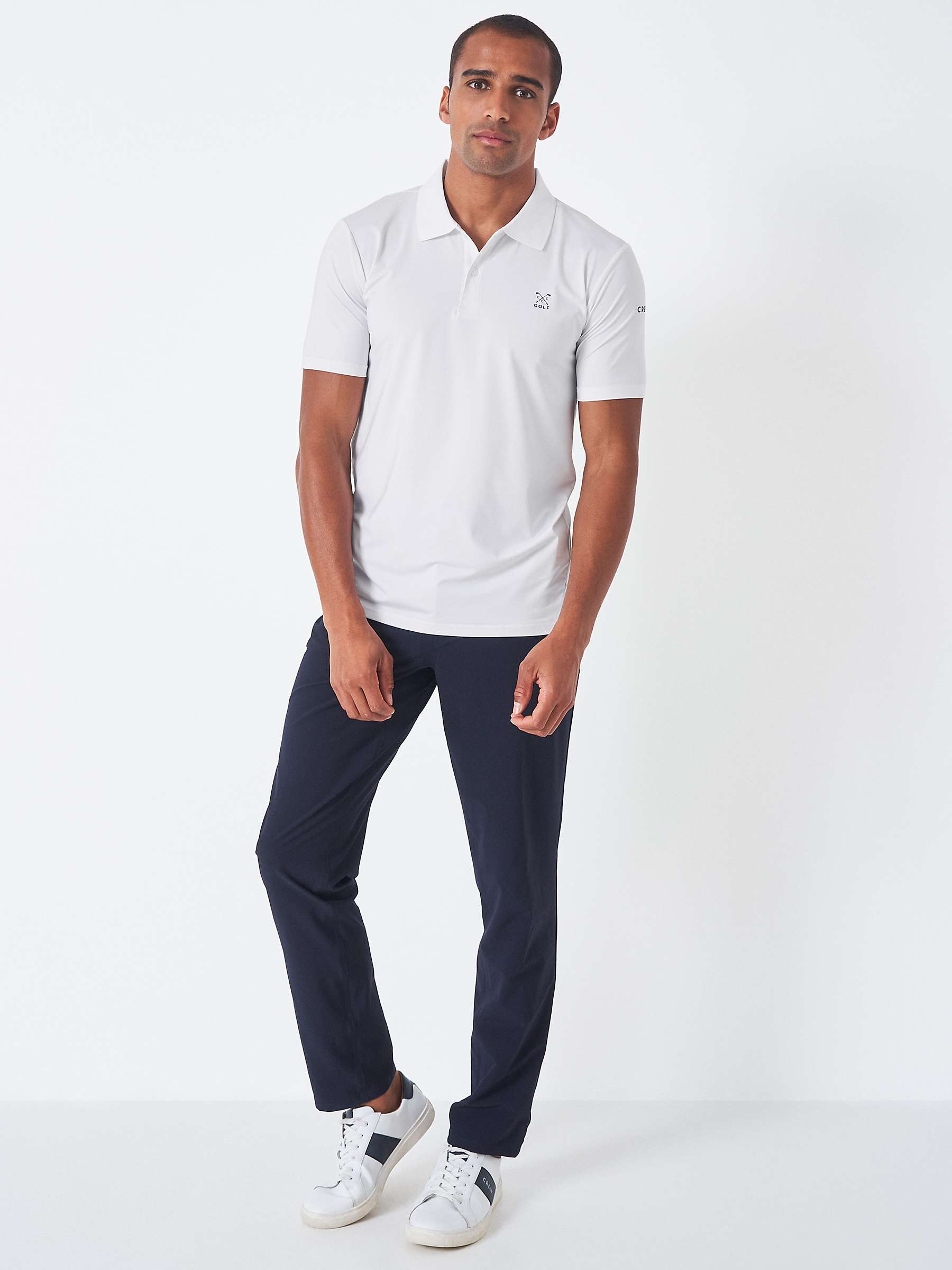 Buy Crew Clothing Smart Stretch Golf Polo Shirt Online at johnlewis.com