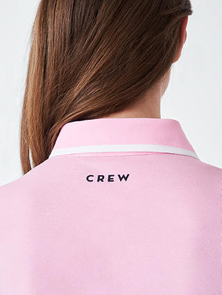 Crew Clothing Piped Cotton Golf Logo Polo Shirt