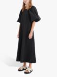 InWear Varali Balloon Sleeve Maxi Dress, Black, Black