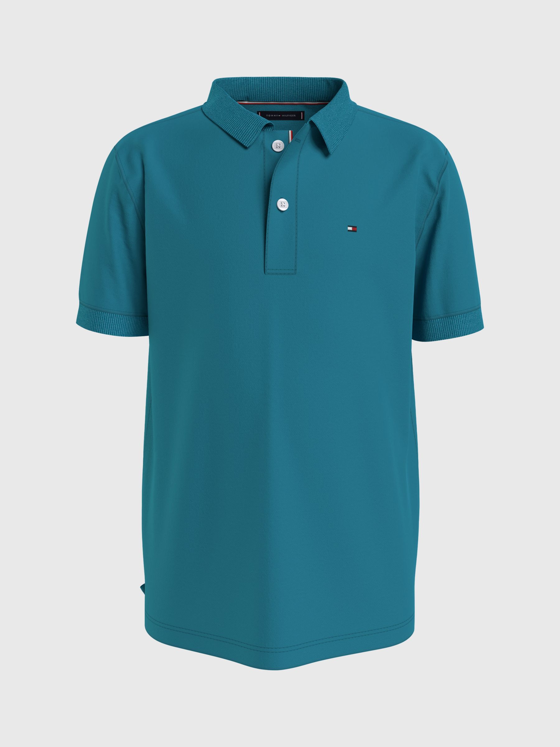 Tommy Hilfiger Garçon Vêtements Tops & T-shirts T-shirts Polos Polo en coton bio multi-logos 