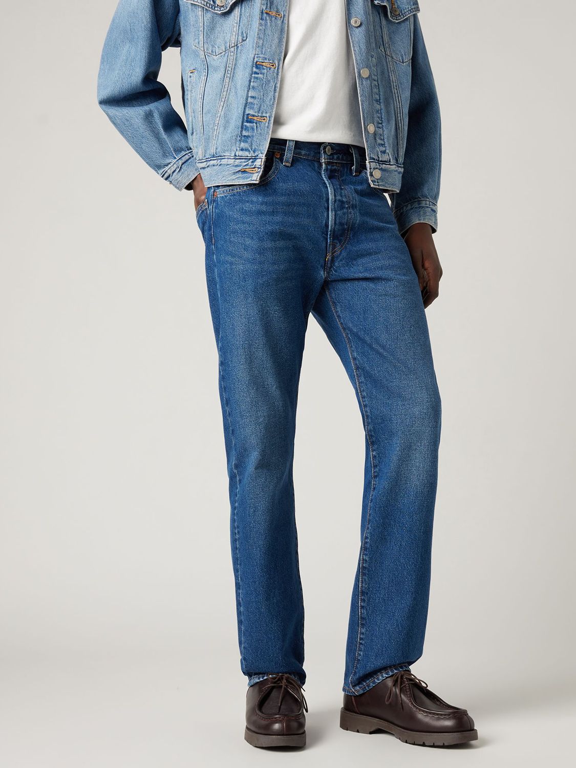 Buy Levi's 501 Original Straight Jeans Online at johnlewis.com