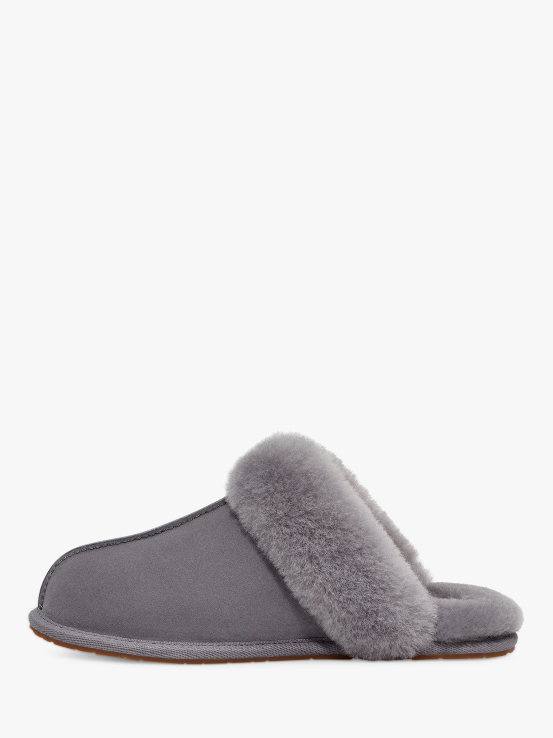 UGG Scuffette Sheepskin and Suede Slippers, Lighthouse at John Lewis ...