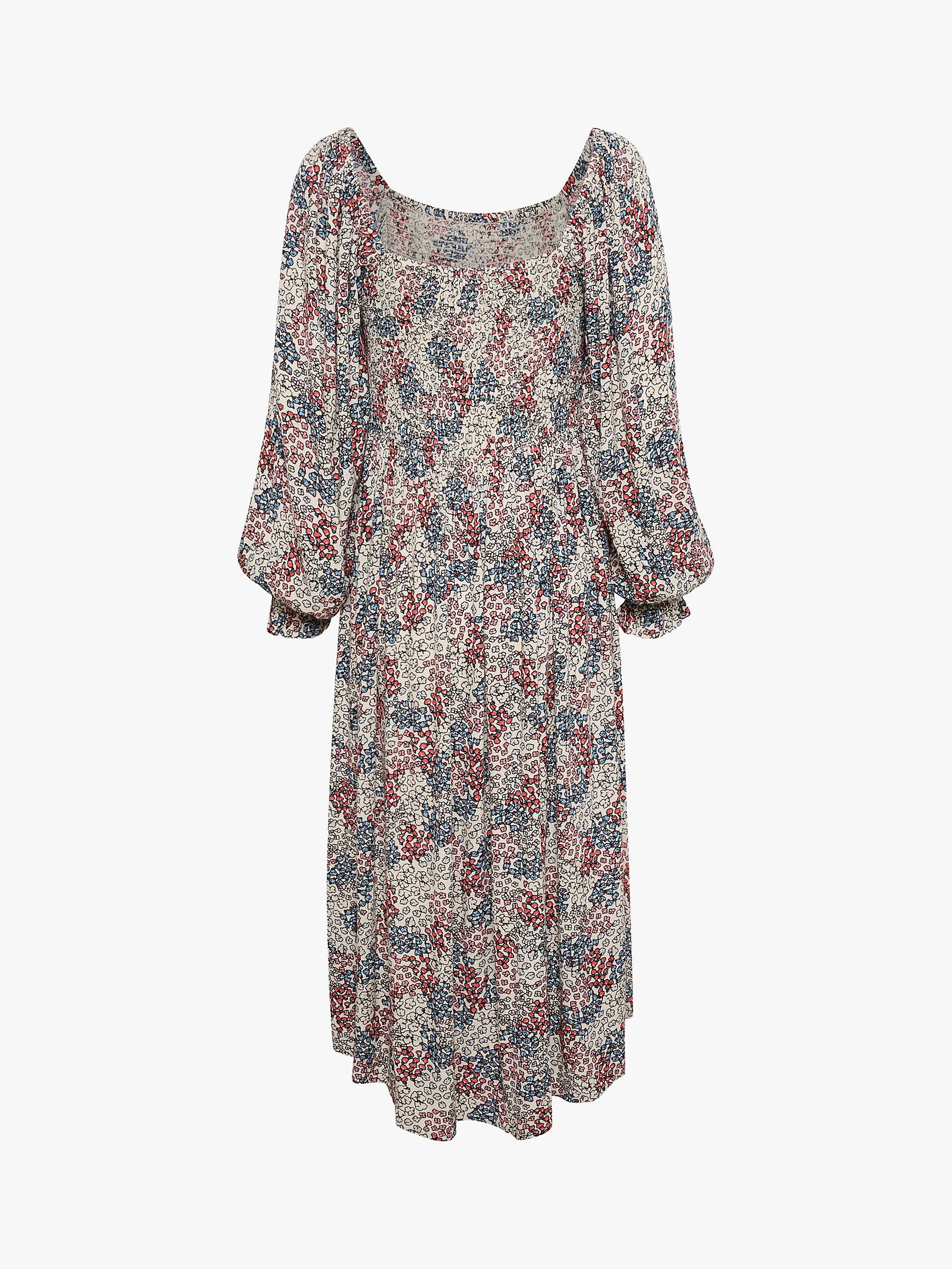 Buy Soaked In Luxury Zaya Meadow Print Smock Dress, Multi Online at johnlewis.com