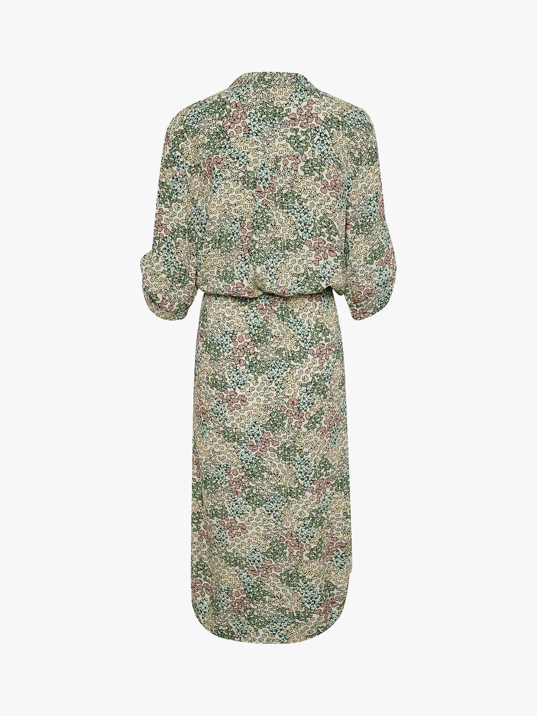 Buy Soaked In Luxury Zaya Meadow Print Dress, Green/Multi Online at johnlewis.com